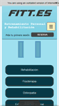 Mobile Screenshot of fitt.es