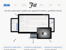 Tablet Screenshot of fitt.cz